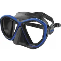 Seac Sub Symbol Black Diving Mask Blauw