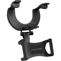 Borofone Universele 360° Roteerbare Autohouder voor Achteruitkijkspiegel