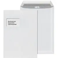 OKI Classic Akte-enveloppen Venster links C4 324 (B) x 229 (H) mm Kleefstrip Wit 90 g/m2 Pak van 250 stuks