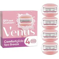 Gillette Comfortglide Spa Breeze - Scheermesjes/Navulmesjes - 4 Stuks
