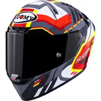 Sonstiges Suomy SR-GP Evo infrarood helm, wit/zwart/rood, maat 2XL (63)