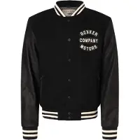 Rokker College Motorfiets Leer/Textieljas Maat