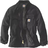 Carhartt gevoerde werkjas 106674 M / Zwart