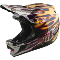 Troy Lee Designs D4 Carbon MIPS Overspray Afdalingshelm Maat