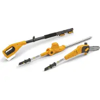 Stiga MT 100e Multitool Accu | 1 serie | 0,15 kW | koolborstels | telescopisch | heggenschaar en snoeizaag | exclusief accu en lader - 271720008/ST1