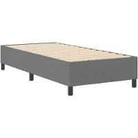 vidaXL Platformbedframe Lichtgrijs 80 x 200 cm Corduroy stof