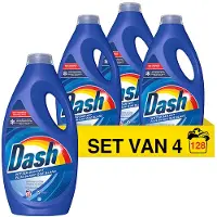Dash Witter dan Wit Vloeibaar Wasmiddel - 4 x 1440 ml (128 wasbeurten)