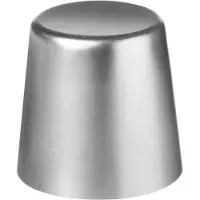 Hendi Babavorm – Gladde rand – Aluminium – Ø70x(H)68mm