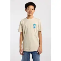 America Today T-shirt zand Beige Jongens Katoen Ronde hals Printopdruk - maat 134/140