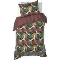 De Witte Lietaer Dekbedovertrek Goliath Bordeaux Satijn-140 x 200 / 220 cm | 1-Persoons
