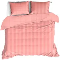 De Witte Lietaer Dekbedovertrek Zygo Blush Satijn-200 x 200 / 220 cm | 2-Persoons