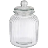 APS Germany Voorraadpot - Bewaarpot - Glas - Ø 17,5 cm - Ø 9 cm - Vaatwasserbestendig - Breukvast