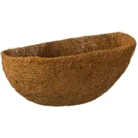 Nature Kokosinlegger Halfrond Voorgevormd Ø40cm