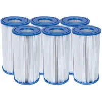 Bestway Filter voor filterpomp Type III - set van 6 58012