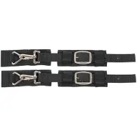 Harry's Horse Set Dubbele Snelsluitingen Voor Winterdekens - Zwart