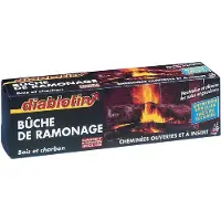 Autres Tora para limpeza de chaminés - - DIABLOTIN - Tora para limpeza de chaminés Diablotin - Elimina fuligem e alcatrão - Acompanha manual de instruções