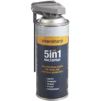Westfalia Multispray 5in1 Eversharp 400 ml - Hooggeconcentreerde reiniger en smeermiddel voor kettingzagen, grasmaaiers en tuinmachines, verwijdert hars, oliën en vetten materialschonend