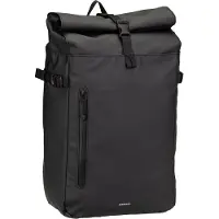 Sandqvist - Stream Slim Rolltop 20 - Dagrugzak zwart