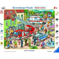 Ravensburger puzzel kinderpuzzel 24 stukjes Eilt herbei! educatief.