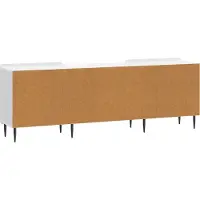 vidaXL TV Kast Wit 150 x 31 x 52 cm Bewerkt hout