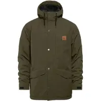 Horsefeathers - Picker Jacket - Parka M, bruin/olijfgroen