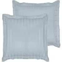 De Witte Lietaer Zygo Kussensloop - Ijsblauw 60x70
