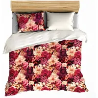 De Witte Lietaer Dekbedovertrek Dahlia Coral Paradis Satijn-260 x 200 / 220 / 240 cm | Extra Breed