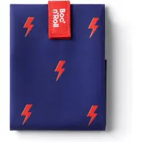 Roll'Eat Boc’n’Roll Thunder - Herbruikbaar Boterhamzakje en Snackverpakking - Sluiting met klittenband - BPA-vrij - Waterdichte binnenlaag - Wasbaar tot 60°C