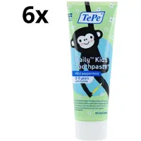 Tepe Tandpasta Daily Kids - 6 x 75 ml - Voordeelverpakking