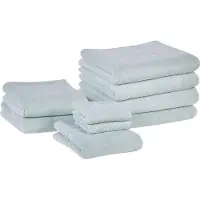 Beliani MITIARO - Handdoek-Groen-Katoen