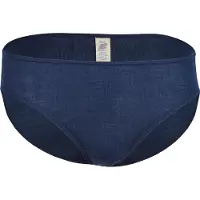 Engel - Damen Bikini Slip - Merino-ondergoed 42/44, blauw