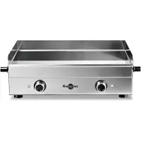 Krampouz Elektrische bakplaat Design Double PFDS2AA-KR 3600 W Inox