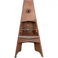 Espegard - Utepeis - Buitenhaard - cortenstaal - 120 cm
