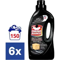 Omino Bianco Vloeibaar Wasmiddel Black Care - 6 x 1.5 l (150 wasbeurten)
