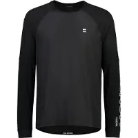 Mons Royale - Tarn Merino Bike Wind Jersey - Fietsshirt M, zwart