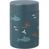 Fresk Shark Thermos For Solids 300ml Blauw Kinderen