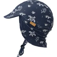Fresk UV 50+ Zonnehoed voor kinderen 62 – Beschermende Reishoed – Hoofdbescherming Jongens - Blauw - Turtle