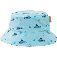 Fresk UV 50+ Zonnehoed voor kinderen 86 – Beschermende Reishoed – Hoofdbescherming Jongens - Blauw - Submarine
