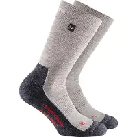 Rohner - Compression Trek Light L/R - Wandelsokken 36-38, grijs