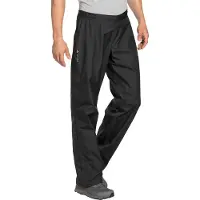 Vaude - Escape 2.5L Pants - Regenbroek L - Short, zwart