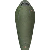 Grüezi Bag - Biopod Wolle Survival Ice XXL - Donzen slaapzak 205 cm - 235 x 95 x 67 cm, groen