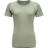 Devold - Women's Lauparen Merino 190 Base Tee - Merino-ondergoed S, olijfgroen
