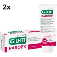 Gum paroex tandpasta 75 ml 2 stuks