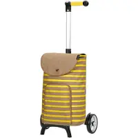 Andersen Shopper Shopper 'Unus' bruin / geel