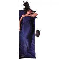 Cocoon - Microfleece Blanket - Reisslaapzak 220 x 80 cm, blauw
