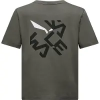 Salewa - Kid's Graphic T-Shirt - T-shirt 140, bruin