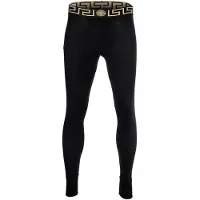 Versace Lange onderbroek geel / zwart