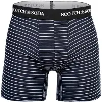 Scotch & Soda Boxershorts blauw / marine / zwart / wit