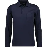 Ragman Shirt 'Basic' donkerblauw
