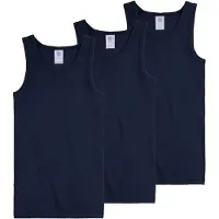 Sanetta Onderhemd donkerblauw